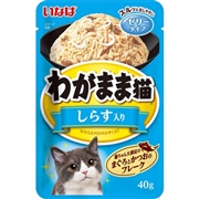 わがまま猫 まぐろパウチ しらす入 ４０ｇ