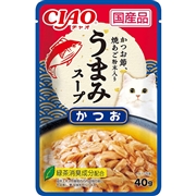 いなば 国産 CIAO 旨みスープパウチ かつお 40g