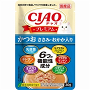 いなば 国産 CIAO プレミアム かつお ささみ・おかか入り 30g