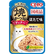 いなば 国産 CIAO こだわり焼かつおディナー ほたて味 30g