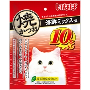いなば CIAO チャオ 焼かつお 海鮮ミックス味 10本