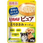 ピュアパウチ とりささみ チーズ入り ３０ｇ