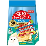 Ｃちゅーるグルメ８０本かつおバラエティ