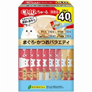 いなば 国産 CIAOちゅ～る まぐろ・かつおバラエティBOX 14g×40本入