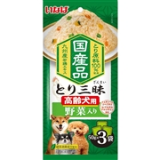 いなば 国産 とり三昧 高齢犬用 野菜入り 50g×3袋