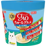 CIAO ちゅ～るグルメ かつお海鮮バラエティ 14g×120本