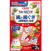 いなば 国産 CIAO ちゅ～るビッツ 歯と歯ぐきの健康維持に配慮 まぐろ 12g×3袋