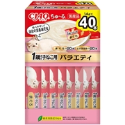ちゅーる 1歳までの子ねこ用 バラエティBOX 14g×40本