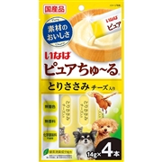 ピュアちゅーる とりささみ チーズ入り ４本