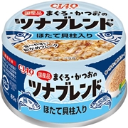 いなば 国産 CIAO チャオ まぐろ・かつおのツナブレンド ほたて貝柱入り 85g
