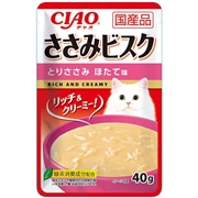 いなば 国産 CIAO ささみビスク とりささみ ほたて味 40g