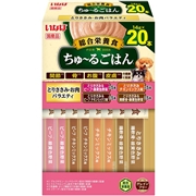 いなば 国産 ちゅーるごはん 総合栄養食 とりささみ・お肉バラエティ 14g×20本