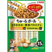 ちゅーるボール １５袋入り とりささみ 野菜バラエティ