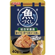 魚づくし 総合栄養食 まぐろ・かつお かつお節入 40g