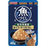 魚づくし 総合栄養食 まぐろ・かつお 貝柱入 40g