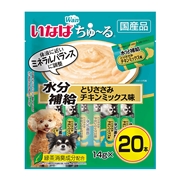 いなば 国産 ワンちゅーる 犬用 水分補給 とりささみ チキンミックス 14g×20本