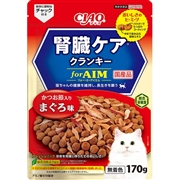 いなば 国産 CIAO チャオ 腎臓ケア クランキー かつお節入り まぐろ味 170g