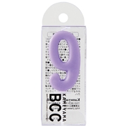 カメヤマ ナンバーキャンドルパステル 9番ラベンダー