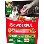 日本ペットフード ビューティープロ ドッグ パウダフル 低脂肪 チキン味パウダー付き お手頃サイズ