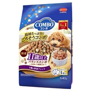 コンボ ドッグ 11歳以上 バランスコンボ 8種の野菜ブレンド 640g (160g×4)