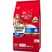 日本ペットフード 国産 ビューティープロ 1歳からの 下部尿路ケア フィッシュ味 560g