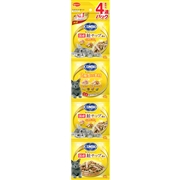 日本ペットフード 国産 コンボ キャット 連パック 海の味わいメニュー 鮭チップ添え 160g(40g×4連)