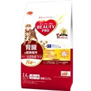 日本ペットフード 国産 ビューティープロ 8歳以上用 腎臓の健康ケア フィッシュ味 1.4㎏