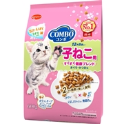 日本ペットフード 国産 コンボキャット 子猫用 にぼし入り チップ添 600g