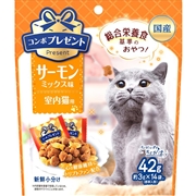 日本ペットフード 国産 コンボ プレゼント 猫 おやつ 室内猫用 サーモンミックス味 42g