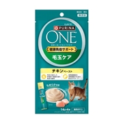ピュリナワンキャット おやつ 毛玉ケア チキンペースト 14g×4本