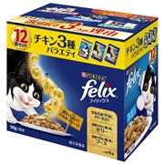 フィリックス成猫チキン３種バラエティ