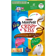 ネスレ ピュリナ モンプチ クリスピーキス バラエティパック グレイビーソースかけ 2種のアソート 144g