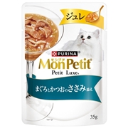 ネスレ ピュリナ モンプチ プチリュクスジュレ まぐろとかつおのささみ添え 35g