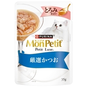 ネスレ ピュリナ モンプチ プチリュクス とろみ仕立て 厳選かつお 35g