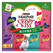 ネスレ ピュリナ モンプチ クリスピーキッス バラエティ キャットニップ 4種贅沢シーフード＆チキン 6g×48袋入り