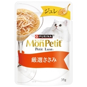 ネスレ ピュリナ モンプチ プチリュクスパウチ ジュレ 厳選ささみ 35g
