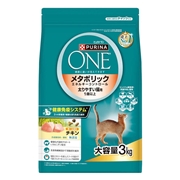 ピュリナワン メタボリック エネルギーコントロール 太りやすい猫 1歳以上用 チキン 3㎏