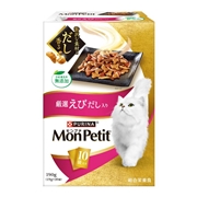 ネスレ ピュリナ モンプチドライボックス 厳選えびだし入り 190g 19g×10袋