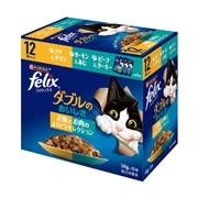 ネスレ ピュリナ フィリックス ダブルのおいしさ お魚とお肉のよりどりセレクション 50g×12袋