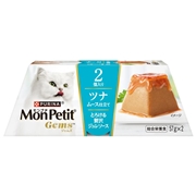 モンプチ ジェムズ ツナ ムース仕立て とろける贅沢ジュレソース 57g×2