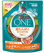 ピュリナワン キャット ドライ 高たんぱく 適正な体重を維持 チキン 120g