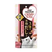 モンプチ クリスピーキッス 3種の本格だし入り さけ×かつお×にぼしだし入り 30g