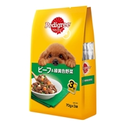マース ペディグリー 成犬用 ビーフ＆緑黄色野菜 70g×3袋