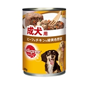マース ペディグリー 成犬用 ビーフ＆チキン＆緑黄色野菜 400g