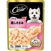 マース シーザー 低脂肪 蒸しささみ セリータイプ 70g
