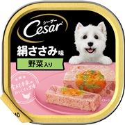 マース シーザー 絹ささみ味 野菜入り 100g