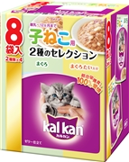 カルカンＰ子猫２種Ｔ＋Ｔたい８Ｐ