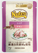 ニュートロ キャット デイリー ディッシュ シニア猫用 チキン クリーミーなペーストタイプ パウチ 35g×12袋 (1ボール)