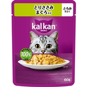 カルカン パウチ とりささみ まぐろ入り 60g