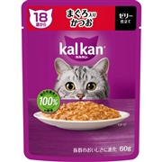 カルカン パウチ 18歳から まぐろ入りかつお 60g